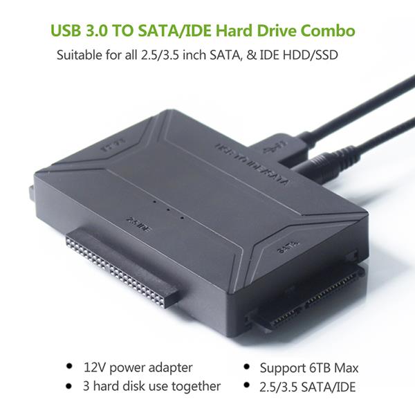 USB 3.0 to IDE+SATA Hard Drive Converter USB 3.0 to IDE+SATA Hard Drive Converter