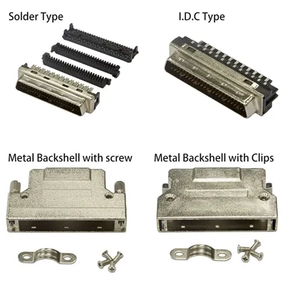 Ki sa ki HD 50 Pin SCSI Connector?