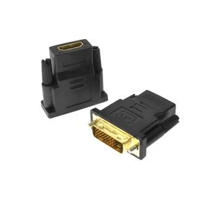 DVI 24 + 1 Gason Pou HDMI Adaptè Videyo Fi